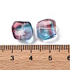 Baking Paint Transparent Glass Beads DGLA-C004-02B-3