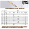 Brass Ring Size Sticks(HK Ring Size) TOOL-R106-07-5