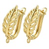 Brass Earring Findings KK-D226-07G-1