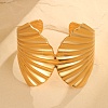 304 Stainless Steel Cuff Bangles for Women BJEW-G750-01G-1