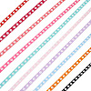 50 Yards 10 Colors Polyester Grosgrain Ribbon OCOR-MP0001-01-2