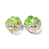 Cartoon Transparent Resin Cabochons CRES-R459-01G-1