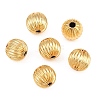 Brass Beads KK-Z162-01G-02-1