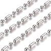 Non-Tarnish 304 Stainless Steel Ball Chains CHS-L024-025H-2