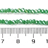 Baking Electroplate Glass Beads Strands DGLA-A039-J4mm-B03-4