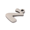 Non-Tarnish 201 Stainless Steel Charms STAS-U016-01P-Z-2