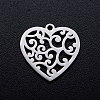 Non-Tarnish 304 Stainless Steel Pendants A-STAS-T046-JN254-1-1