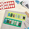 4Pcs 4 Styles Acrylic Divider Board AJEW-NB0005-95-4
