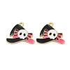 Halloween Alloy Enamel Pendants STAS-I354-01G-E-1