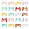 20Pcs UV Plating Opaque Acrylic Beads OACR-TA0001-68-2