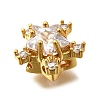 Brass Pave Cubic Zirconia Multi-strand Links KK-F913-12G-01-2