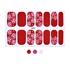 Glitter Nail Wraps Polish Decal Strips MRMJ-T078-ZA297-1