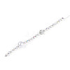 Acrylic & Glass & ABS Plastic Pearl & Alloy & Polymer Clay Pave Rhinestone Beads Strands MAK-T011-08B-4