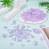 182Pcs 100G Transparent Acrylic Beads OACR-TA0003-66E-6