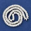 Electroplated Synthetic Non-Magnetic Hematite Beads Strands G-U003-12B-2