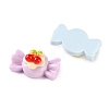 Opaque Resin Imitation Food Cabochons RE-CBAC151-01-2
