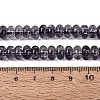 Crackle Transparent Glass Beads Strands GLAA-N074-02A-15-4