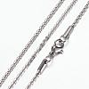 Tarnish Resistant 304 Stainless Steel Chain Necklaces STAS-G083-05P-1