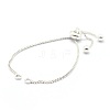 925 Sterling Silver Chain Bracelet Making MAK-L016-001S-1