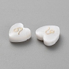 5Pcs Natural White Shell Beads BSHE-TAC0004-02G-2