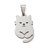 Non-Tarnish 304 Stainless Steel Pendants LS-STAS-H184-20P-1