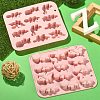 Cartoon Dinosaur Food Grade Silicone Molds DIY-CJC0006-02-6