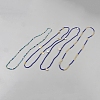 Plastic Waist Belts Seed Bead Chain AJEW-WH20059-39E-1