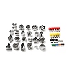 430 Stainless Steel Clay Earring Cutters Set DIY-G082-02-1