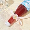 Brass Wax Seal Stamps with Wood Handle AJEW-WH0412-0167-5