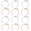10Pcs 304 Stainless Steel Rolo Chain Bracelet Making AJEW-YW00004-01-2