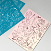 Silk Screen Printing Stencil DIY-WH0341-224-6