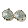 Natural Amazonite Pendants G-B009-07G-S-1