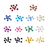 Craftdady 490Pcs 14 Colors Imitation Jade Glass Beads Strands GLAA-CD0001-13-10