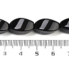Natural Black Onyx(Dyed & Heated) Beads Strands G-U018-G07-01-4