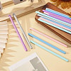 15Pcs 5 Colors Silicone Stirring Rods DIY-CA0008-16-5