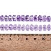 Crackle Transparent Glass Beads Strands GLAA-N068-03A-11-4