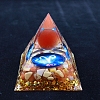 Luminous Constellation Orgonite Pyramid Resin Energy Generators PW-WGB3061-01-1