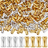 400Pcs 2 Colors Alloy Beads FIND-SP0002-39A-1
