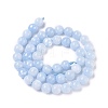 Natural Jade Beads Strands X-G-I222-8mm-02-2