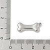 304 Stainless Steel Pendants STAS-F326-01P-3
