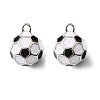 Brass Enamel Charms KK-K351-59P-1