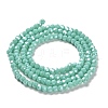 Electroplate Opaque Glass Beads Strands LS-EGLA-A035-P3mm-A14-2