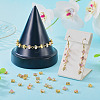 24Pcs 3 Colors Brass Pave Cubic Zirconia Rectangle Connector Charms KK-TA0009-18-7