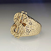 Dollar Sign Zinc Alloy Finger Rings for Men FS-WG78023-01-4