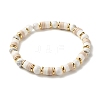 Love Beads Stacking Stretch Bracelets Set for Women BJEW-JB07162-3