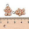 Christmas Theme Opaque Resin Pendants RESI-S08-01K-3