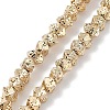 Electroplated Synthetic Lava Rock Beads Strands X-G-H303-A07-LG-1-1