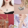 8Pcs 2 Colors Acrylic Pendants OACR-YW0002-55-6