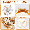 Brass Cuff Buttons DIY-WH20011-70A-5