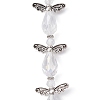 Angel Fairy Shape Electroplate Transparent Glass Beads Strands AJEW-JB01172-03-1
